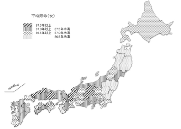 都道府県別生命表 ひきち眼科 北海道札幌駅徒歩３分